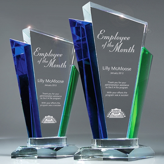 acrylic award plaques